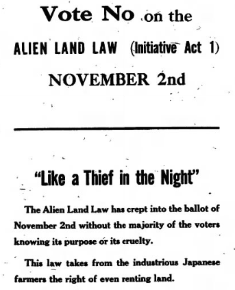 Alien Land Laws